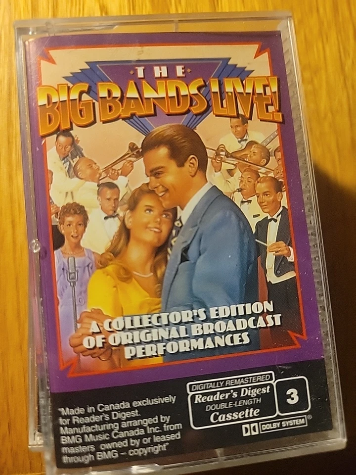 The Big Bands Live 4 cassettes readers digest cassette - Image 3 of 4