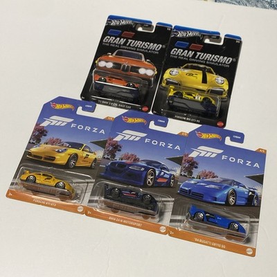 Hot Wheels Lot Games Forza Gran Turismo Porsche BMW Bugatti