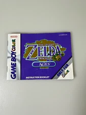 ZELDA ORACLE OF AGES GAME BOY COLOR Instruction Manual*AUTHENTIC*E