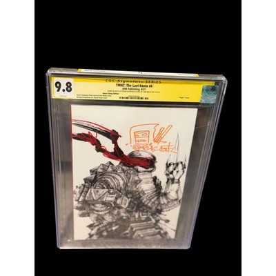 TMNT The Last Ronin #4 Kwan Chang Edition CGC 9.8 SS Kevin Eastman Sketched