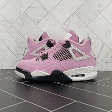 Jordan 4 "Orchid" Retro Mid Top Pink Basketball Shoes For Men/Women