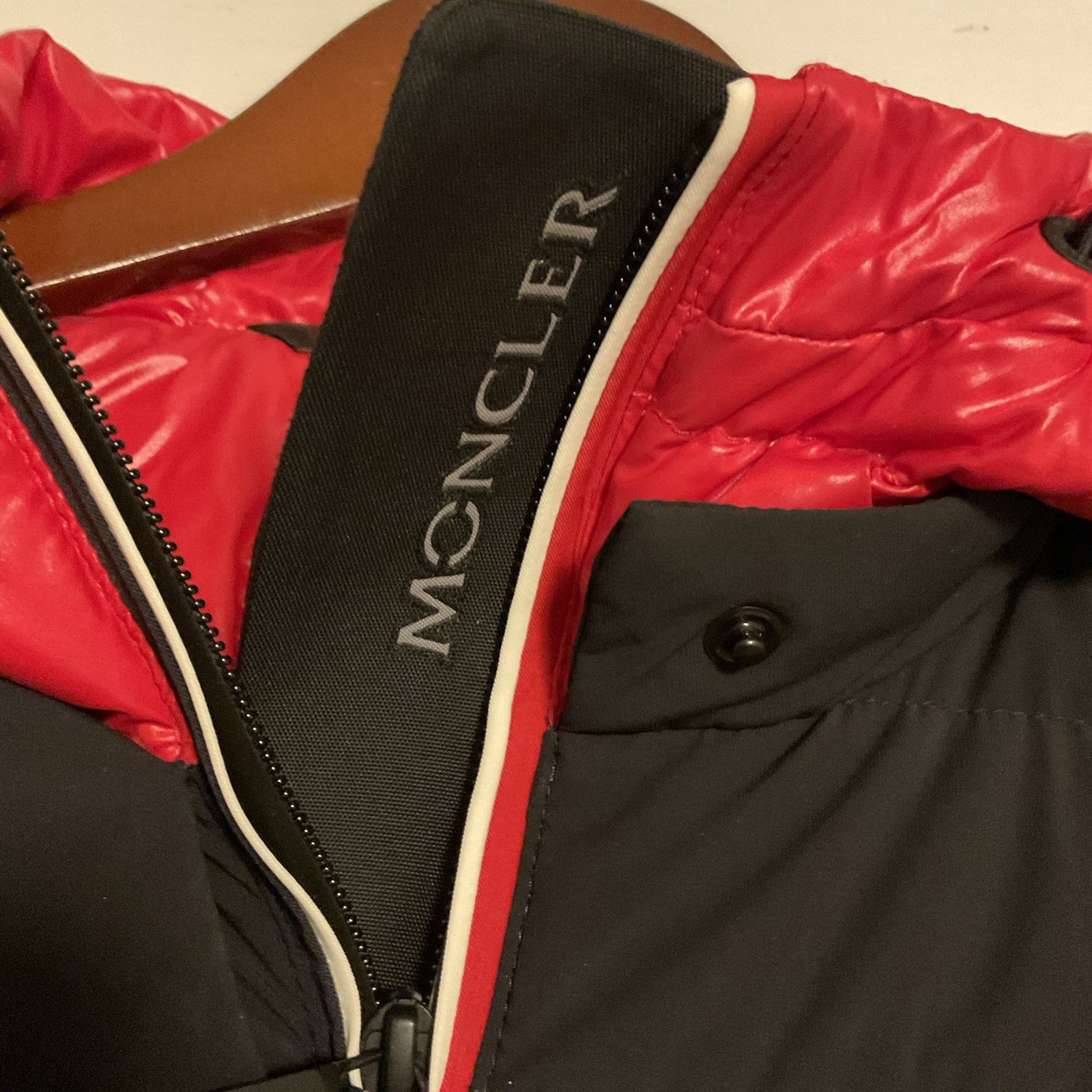 NWT Moncler Grenoble Bruche Giubbotto Belted Utility Jacket Black Size 1 Small image 5