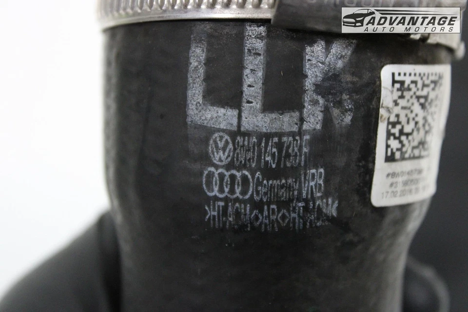 AUDI A4 QUATTRO 2017-2020 INTERCOOLER LADO DERECHO MANGUERA TUBO OEM Foto 4 de 4