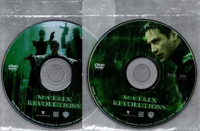 The Matrix Revolutions (2003) DVD *DISC ONLY*  = REGION 1 - Keanu Reeves