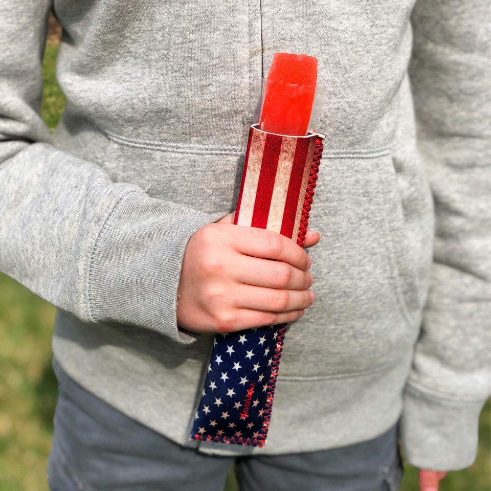 Insulating Ice Kooleez Ice Pop Sleeves, Insulated Neoprene Sleeve for Freezer Pop/Ice ...