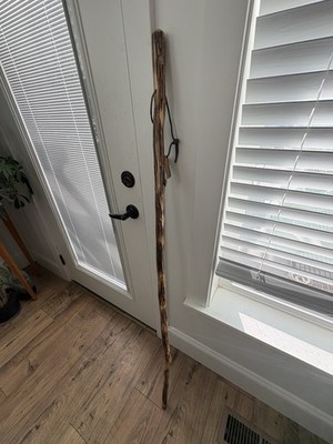 Brazos Rustic Wood Walking Stick New  58 