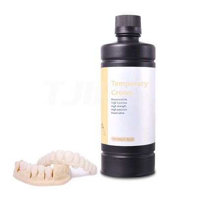 LCD DLP Dental 3D Drucker Temporäre Zähne Harz Krone Brücke 3D Resin 1kg