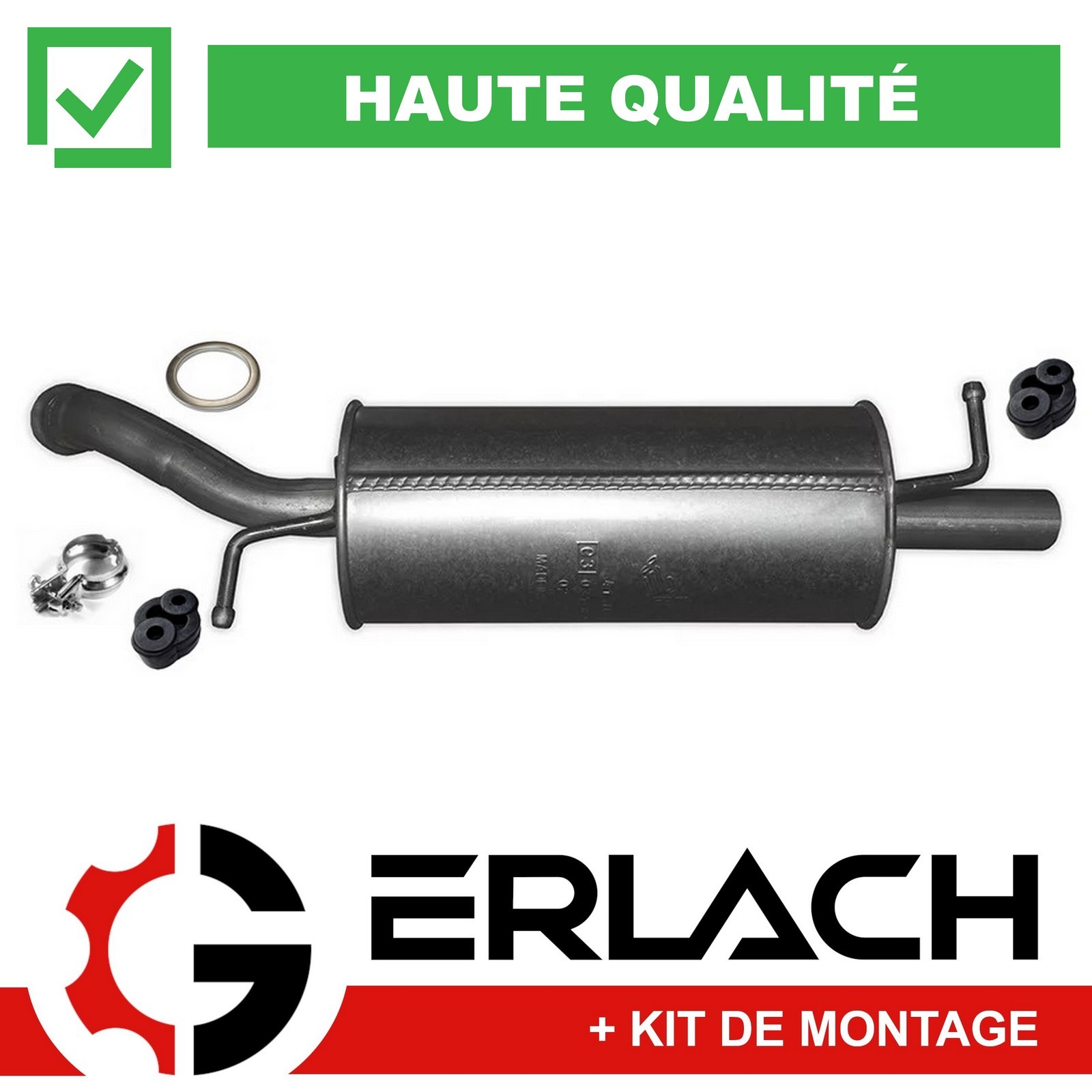 Silencieux arrière Toyota Yaris 1.5 pour rouler en ville en toute sérénité avec la pièce 9488