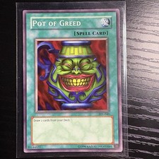 Pot Of Greed Common Unlimited Yu-Gi-Oh! Starter Deck Yugi Evolution SYE-040 LP
