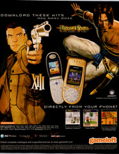 Gameloft Prince of Persia XIII 2003 Vintage Mobile Games Magazine Ad Nokia