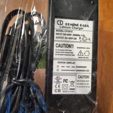 CD Coming data Lithium Charger Model CP3615 Output DC+42V/1.5A Power Supply