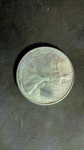 1993 American Silver Eagle 1 Troy Oz .999 Fine Silver