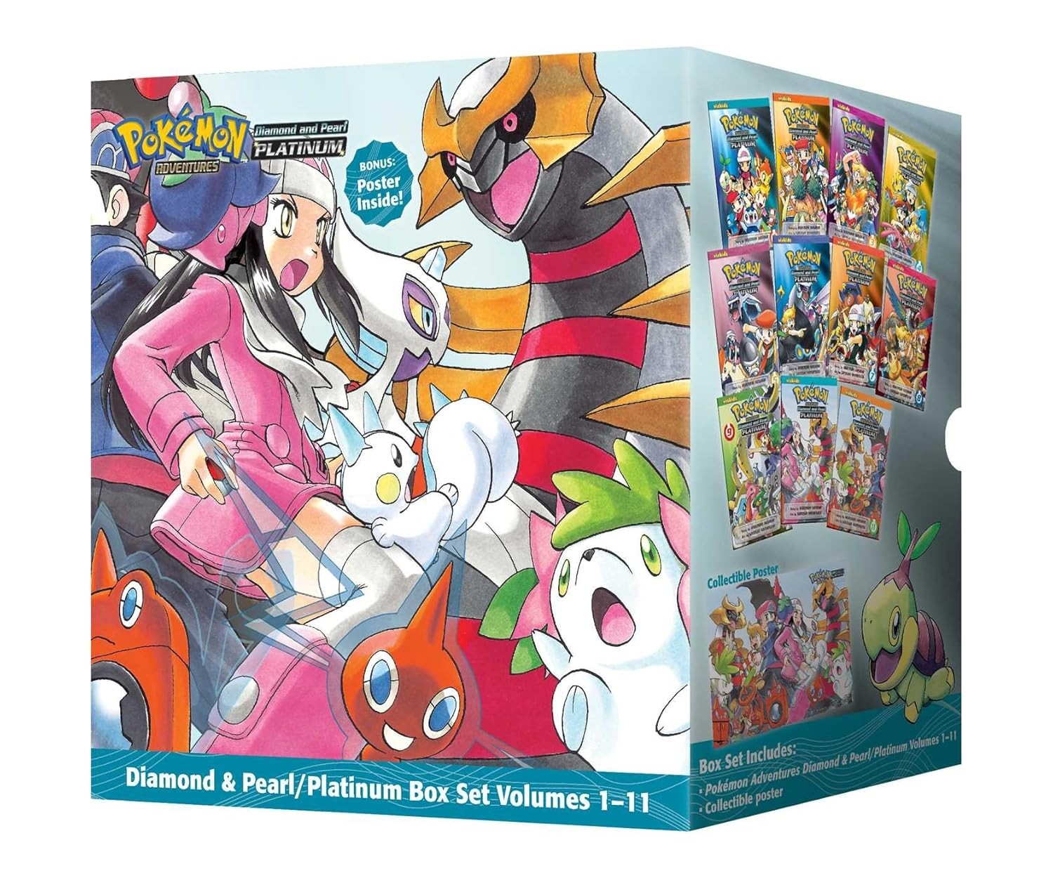 Hidenori Kusaka Unisex Pokémon Adventures Diamond Pearl Platinum 11-Book Box Set - Fiction - Paperback - Image 7