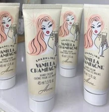 SET OF 4~AVON~SPARKLING VANILLA CHAMPAGNE ~Holiday Hand Cream~1.5 oz~NEW! RARE!