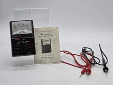 Vintage NOS Micronta 8 Range Multitester No. 22-212A 2000 OHMS/Volt Tested Works