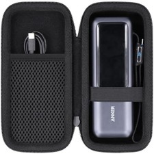for Anker 25,000mAh Laptop Power Bank, Hard Travel Black Case for Anker 165W