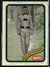 2025 Topps Chrome Marvel #89 Mister Fantastic Refractor