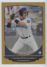 2013 Bowman Prospects Chrome Gold Refractor 28/50 Patrick Kivlehan #BCP92 3d7