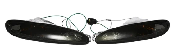 Mazda RX-7 FD3S Early model Front Bumper Combination Lamps Black smoke L & R M4! Foto 2 de 4