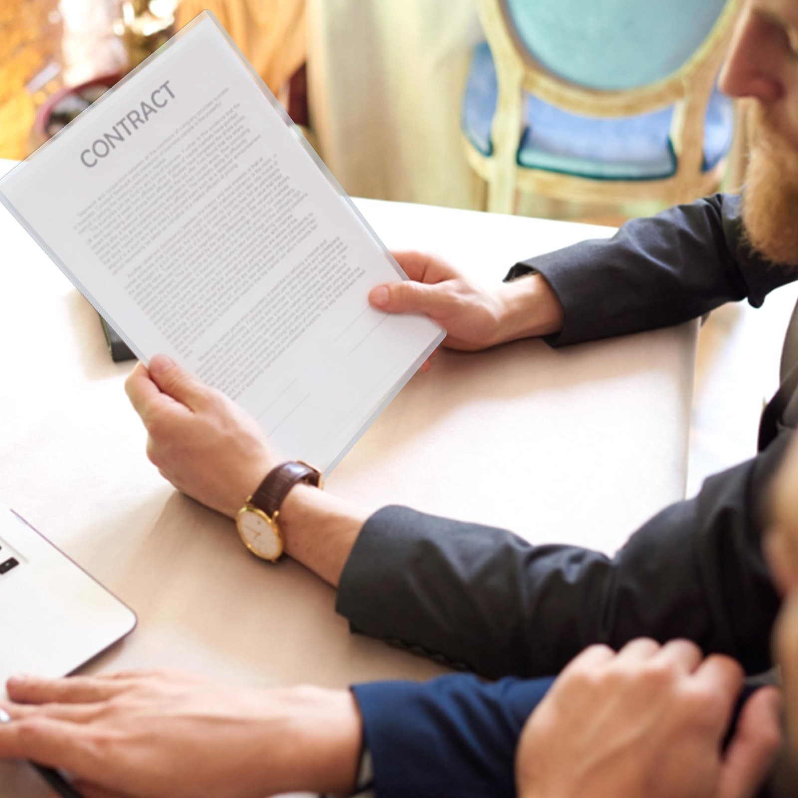 Rainmae 6 Pack 8.5" x 11" Rigid Print Protectors, Clear 8.5*11in (6 Pcs) 