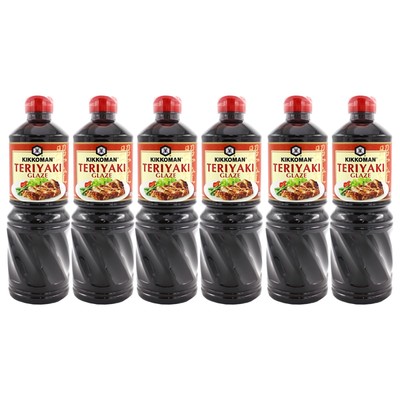 Kikkoman Teriyaki Glaze Sauce Kikkoman Teriyaki Marinade Teriyaki Sosse 6x975ml