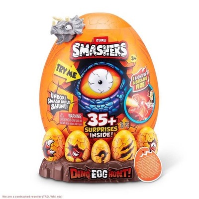 Smashers Dino Egg Hunt Figure COLOR OF HORN VARIES