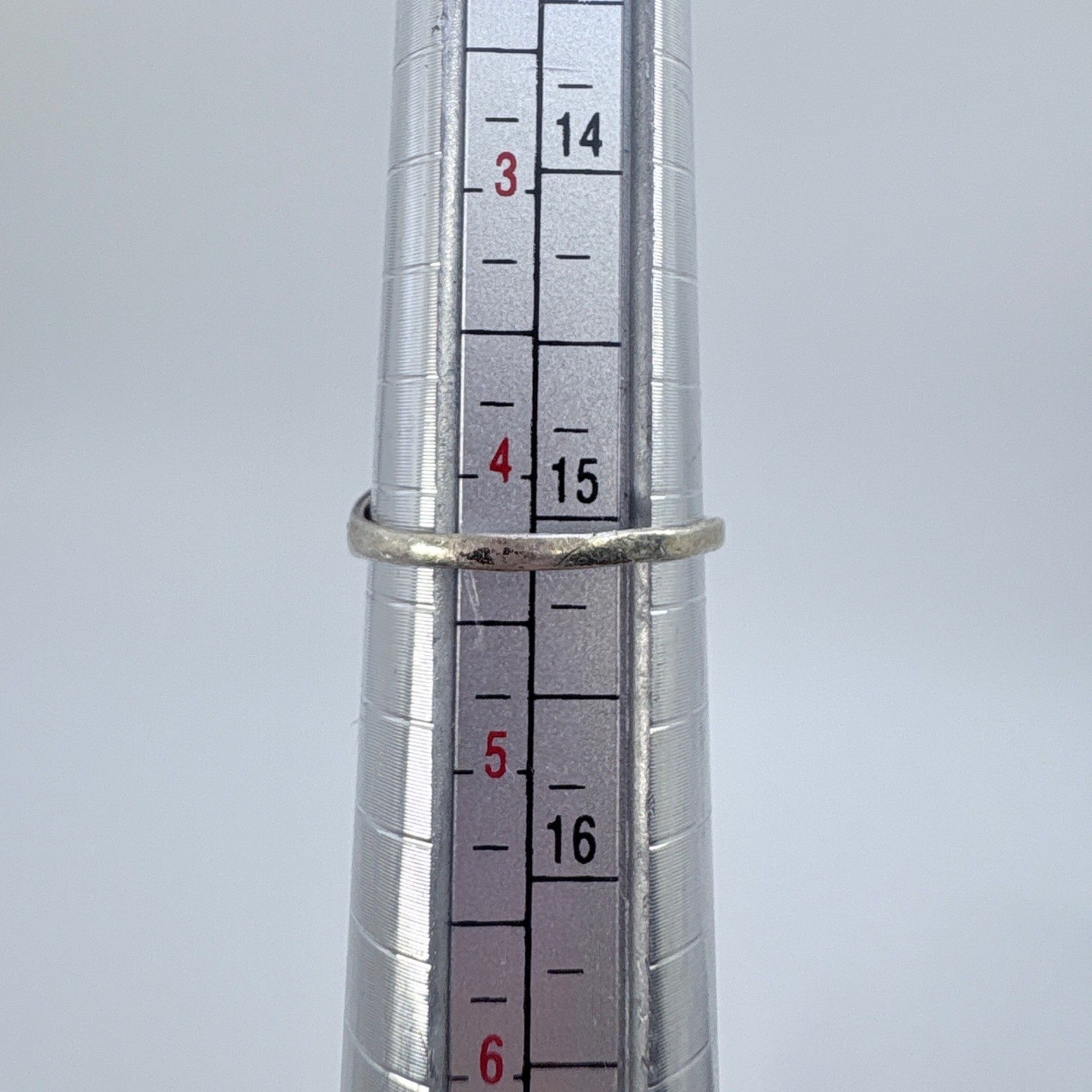 VTG Solid Sterling Silver 925 Feather Design Text… - image 8