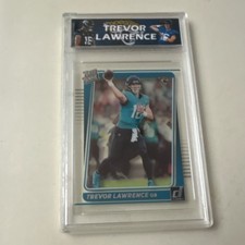 Panini 2021 Clearly Donruss Rated Rookie Clear Trevor Lawrence #51 Jaguars NFL