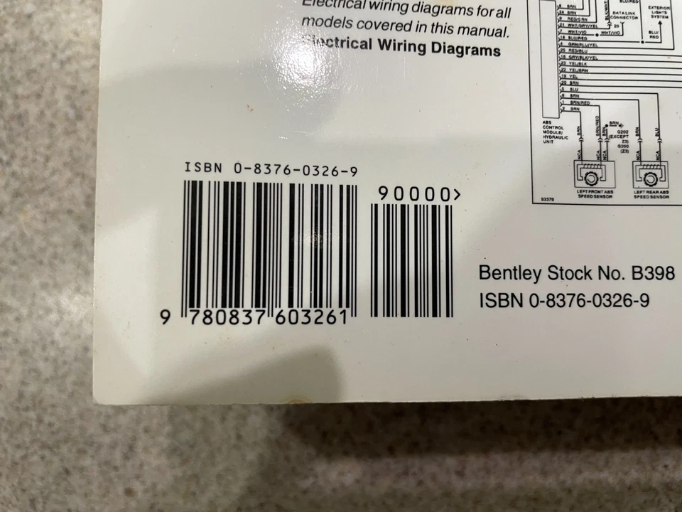BMW E36 1992-1998 Serie 3 1999 M3 Manual de servicio Bentley de fábrica - Nuevo sellado Foto 3 de 4