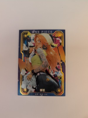 ONE PIECE Holo Custom Art Story Anime Collectible Card Dr-05 Nami