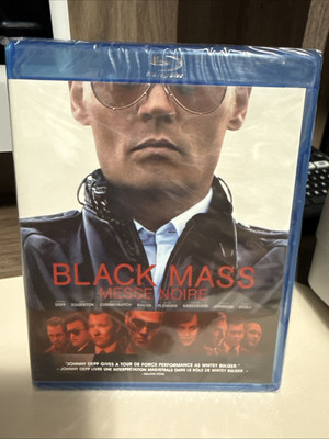 Black Mass (Blu-ray/DVD, 2016, 2-Disc Set, Canadian) Johnny Depp