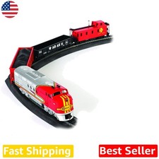 Santa Fe Flyer HO Scale Electric Train Set - ...