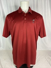 Nike x Disney Mickey Mouse Dri-FIT Golf Polo Shirt Red Men  s 2XL