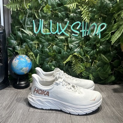 Hoka One One Arahi 7 Women s Marathon Running Gym Training Shoes White Size 10 B