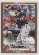 2022 Topps Series 1 Gold 1160/2022 Christian Vazquez #63 z6b