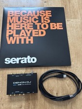 Denon DS1 Serato DVS Audio Interface With Serato Control Vinyl