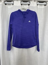 Adidas Climafit purple Hoodie Women  s Small