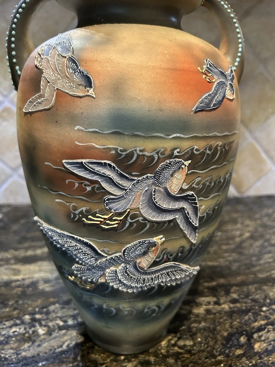 Japan Bird Vase Indiana Antique Japanese Vases for sale | eBay