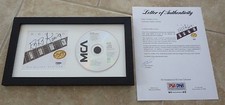 BB King Six Silver Strings Signed Autographed Framed CD Display PSA Certified