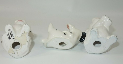 Disney's 101 Dalmatians Ceramic Figures set of 3 Puppies - Picture 6 of 8