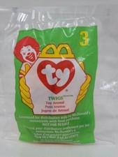 Ty Teenie Beanie Babies McDonalds Happy Meal Toy twigs The giraffe 3 1998