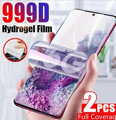 2PCS  Weiche Hydrogel Film Screen Protector Auf Für Samsung Galaxy Note 10 plus