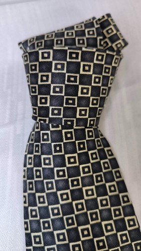CHARLESTON TIE RACK 100% SILK TIE SETA CRAVATTA NECKTIE MADE IN ITALY - Imagen 3 de 6