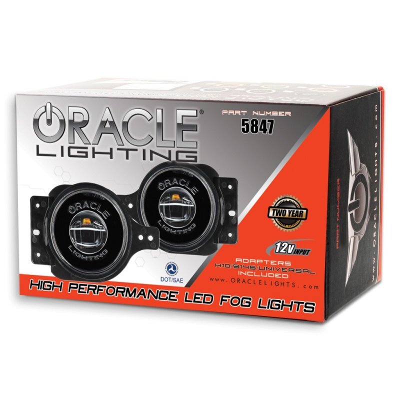 Oracle Fits Jeep Wrangler JL/Gladiator JT Sport High Performance W LED Fog Light