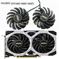Fan Set For MSI GeForce PLD09210S12HH GTX1660 1660Ti SUPER VENTUS XS GPU Cooler