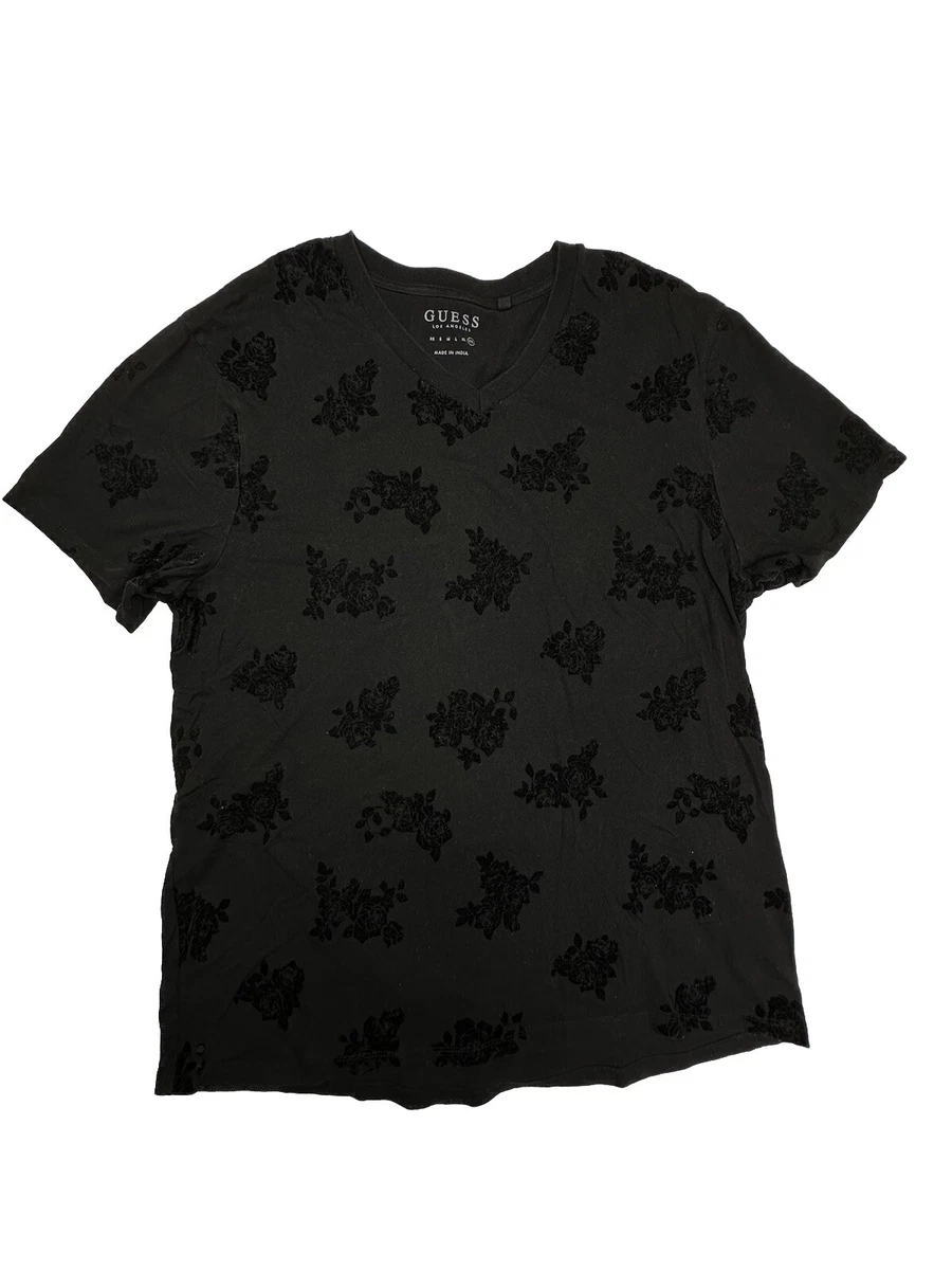 Camicia a maniche corte con motivi ricamati - Kaki - Uomo - 22.00