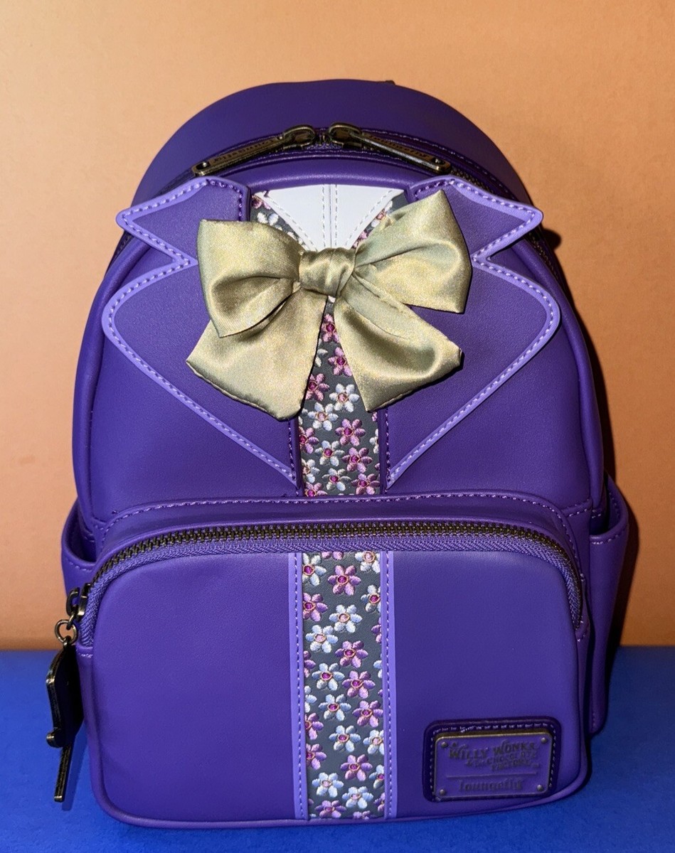 Loungefly Willy Wonka Cosplay Mini Backpack NWT - Main Image
