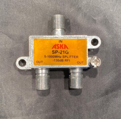 Aska SP-21G  2 5-1000MHz SPLITTER  BOX W/100 PCS   NEW !   (#130)