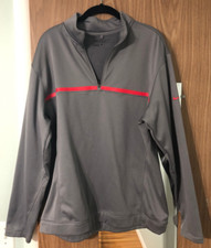 Mens Nike Golf Tour Performance 1/4 Zip Gray Jacket Size L READ CAREFULLY