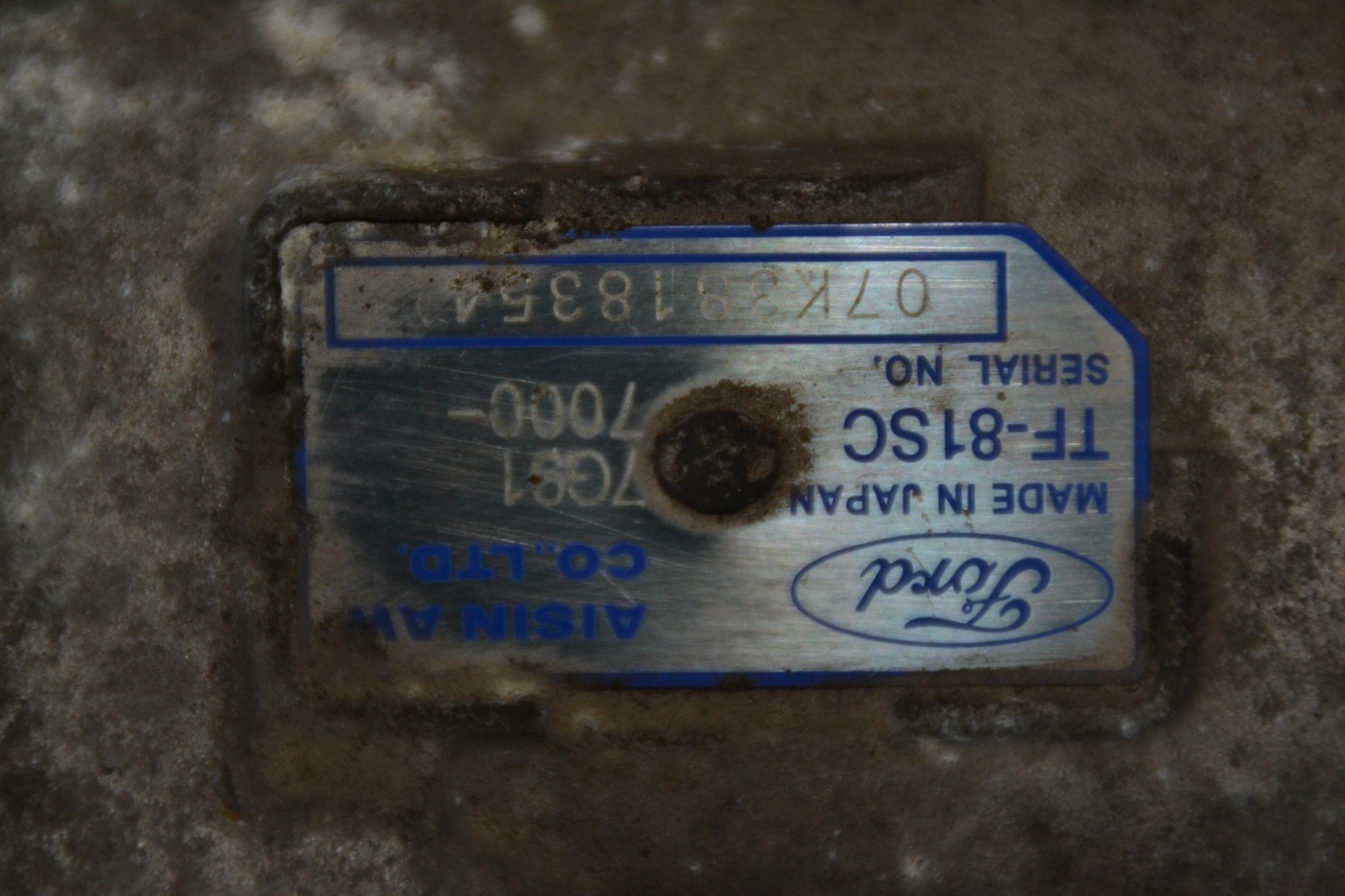 Ford Galaxy auto gear box 2.0 TDCi 2008 galaxy auto matic gear box 2006